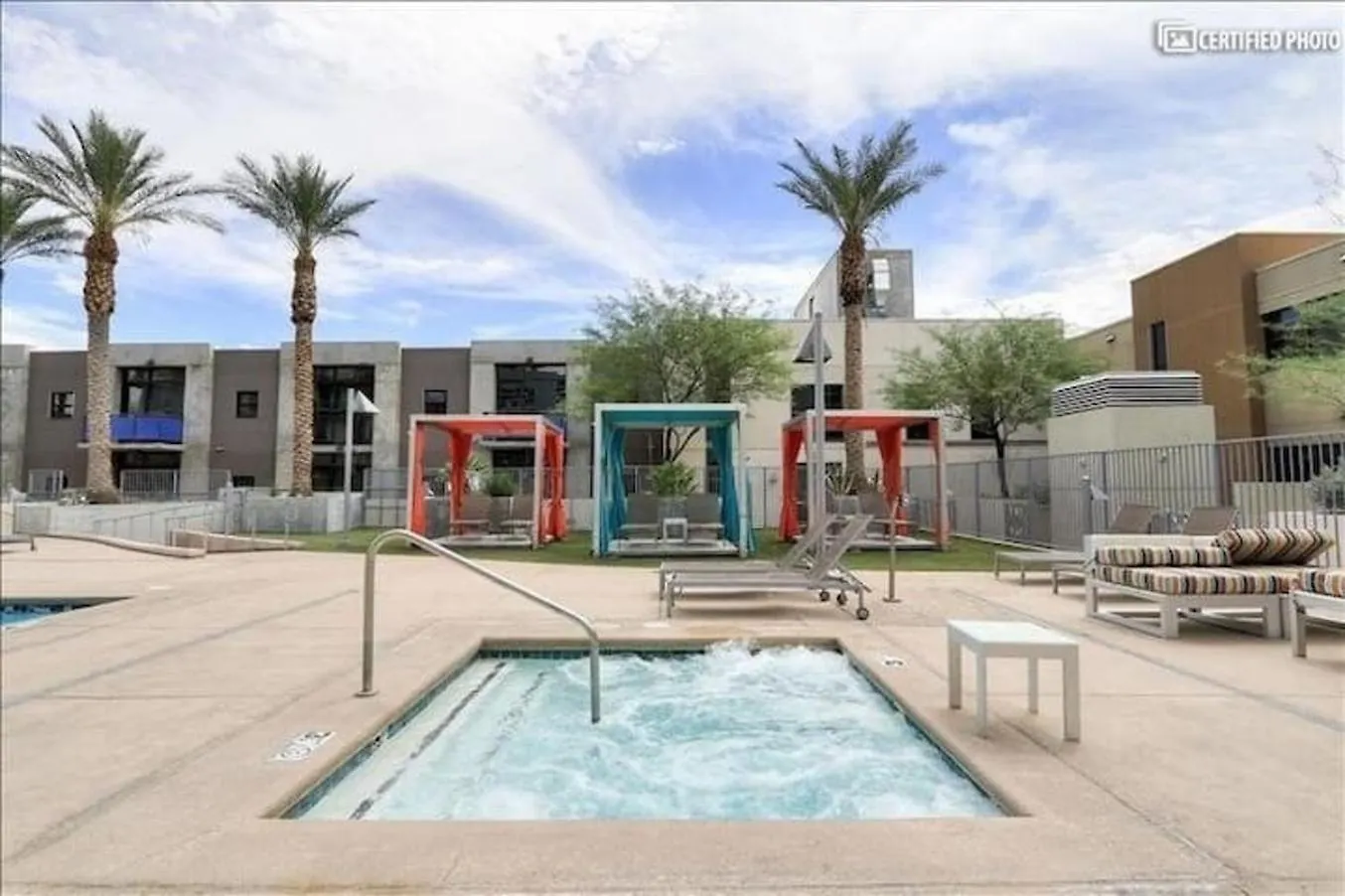 Balcony Luxury High Rise Downtown Fremont Casinos Villa Las Vegas United States